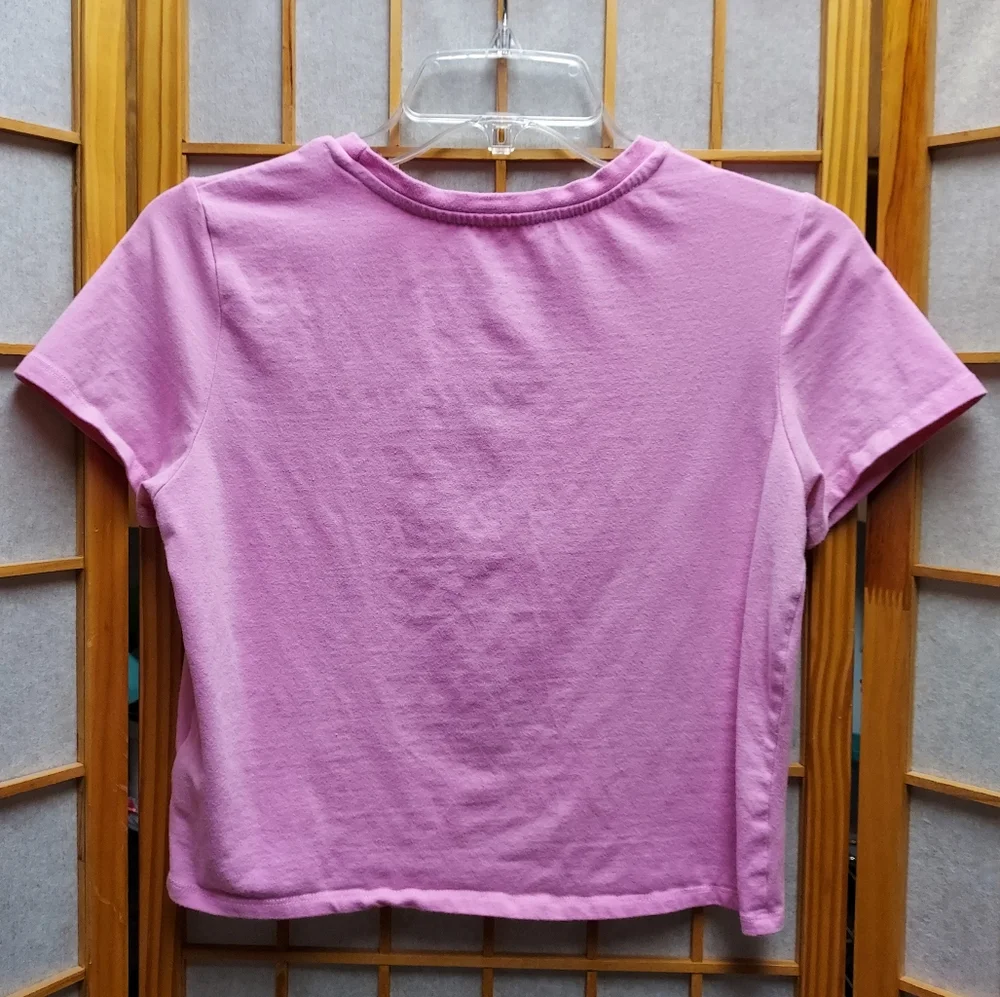 💗 The Powerpuff Girls Blossom stretchy crop top juniors M women's S - Picture 6 of 6